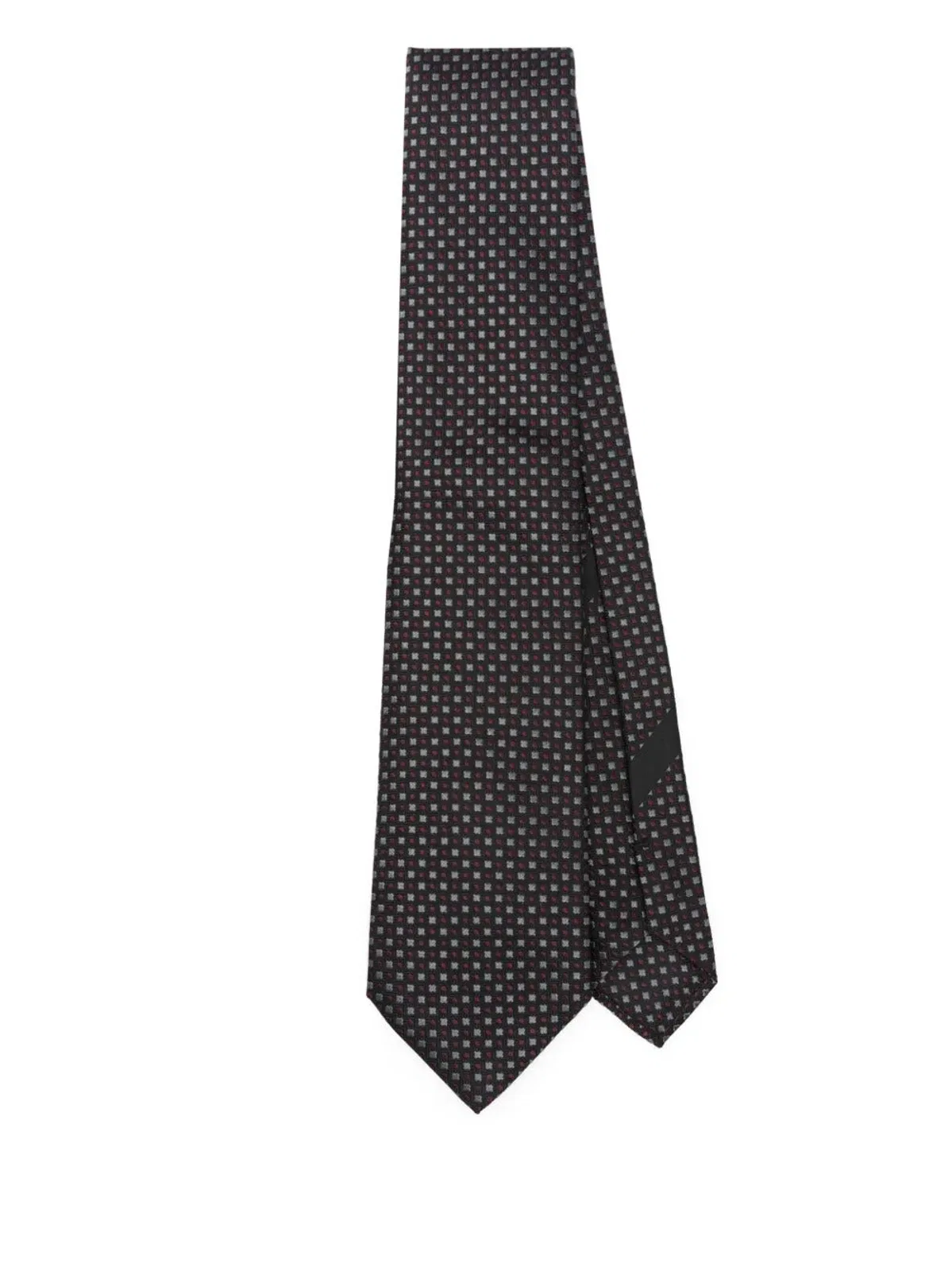 Dolce & Gabbana Geometric-Pattern Silk Tie