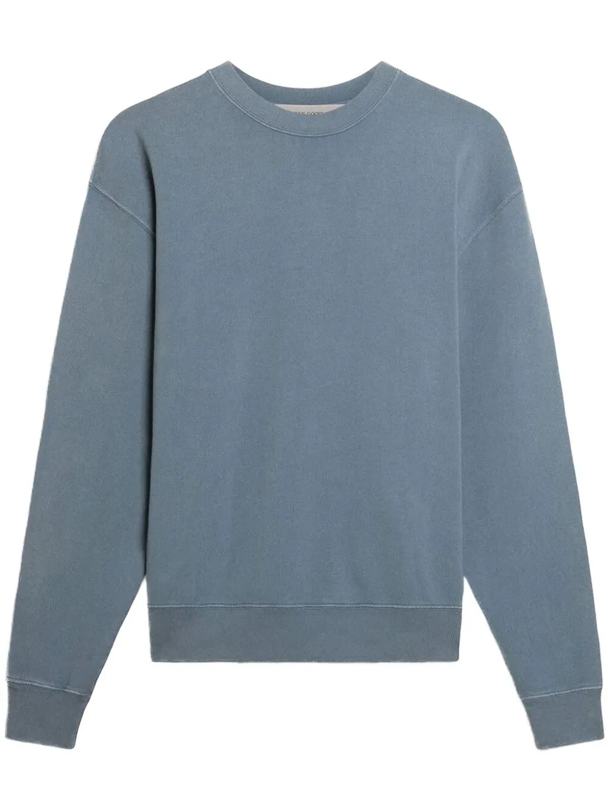 Boxi Sweatshirt Faded Cotton Fleece Logo Patch