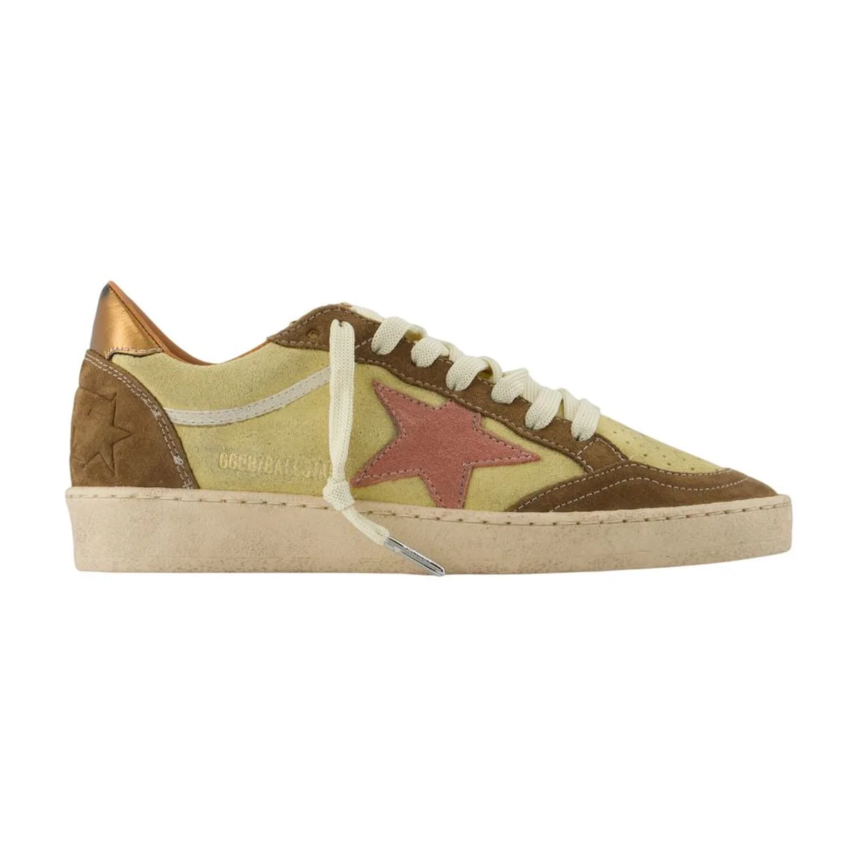 Ball Star Sneakers - - Leather - Yellow