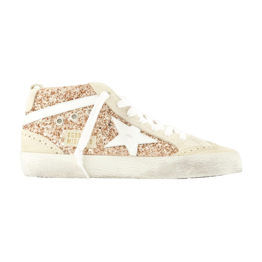 Mid Star Sneakers - - Leather - Pink