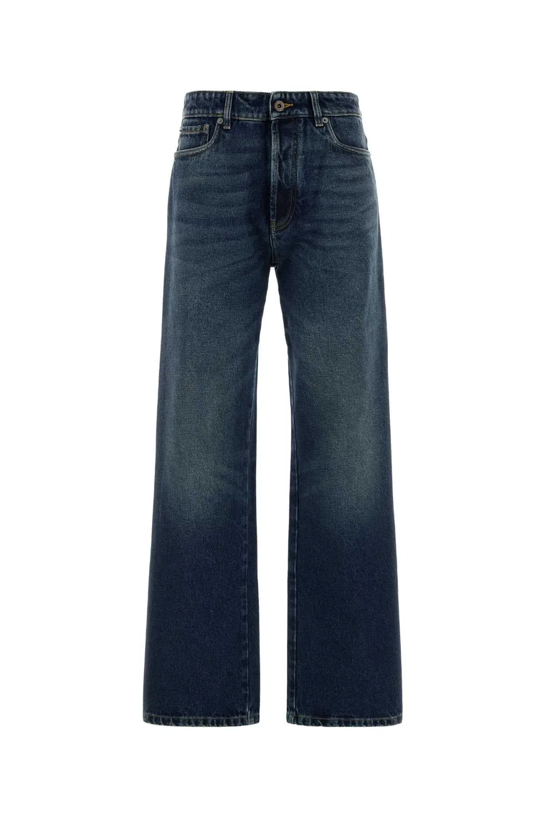 Five-Pocket Loose Fit Denim Jeans
