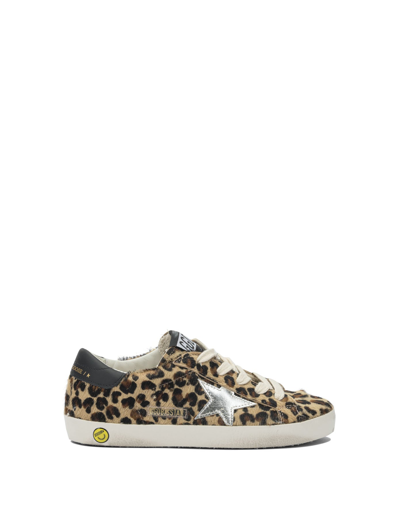 Kids Brown Cow Leather Kids Sneakers