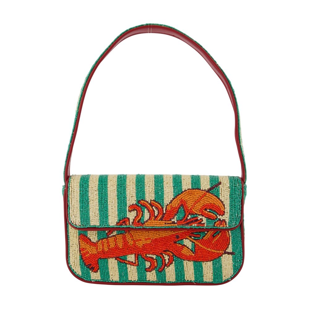 Tommy Beaded Shoulder Bag - - Synthetic - Multicolor