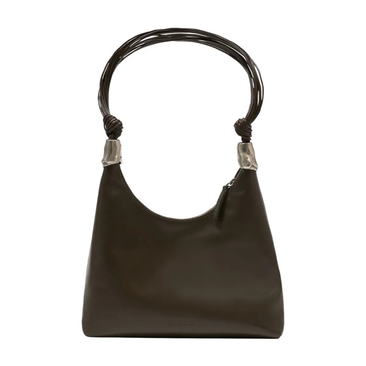 Staud Cuff Shoulder Bag In Brown