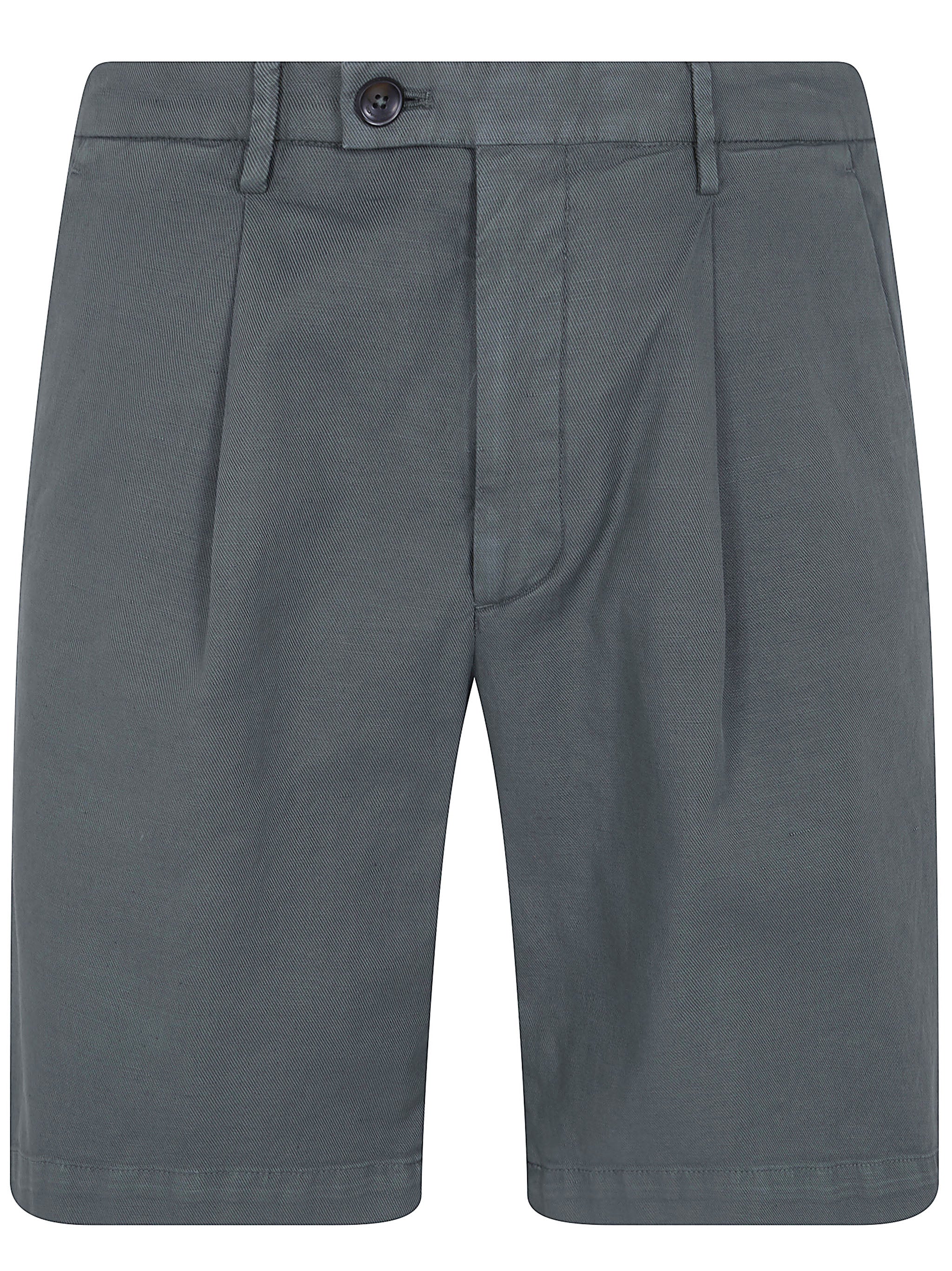 Cotton & Linen Bermuda Trousers