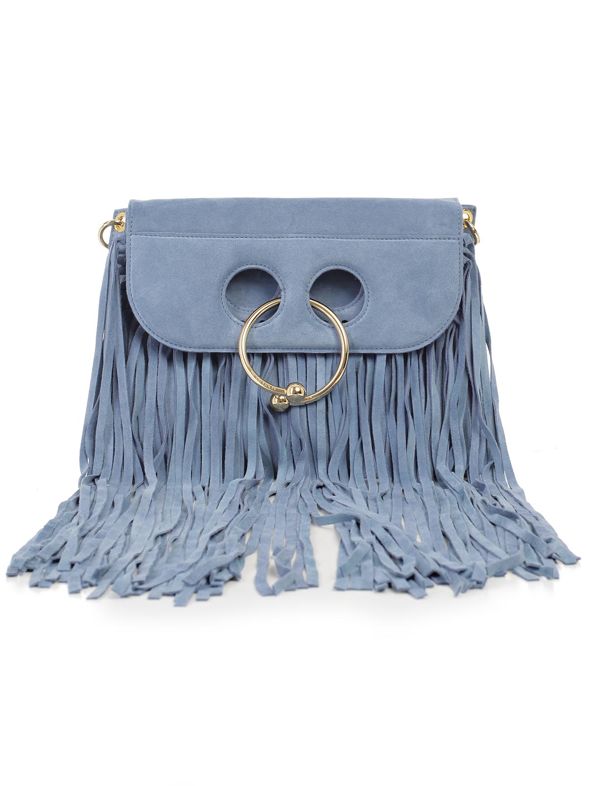 Medium Pierce Suede Fringe Bag