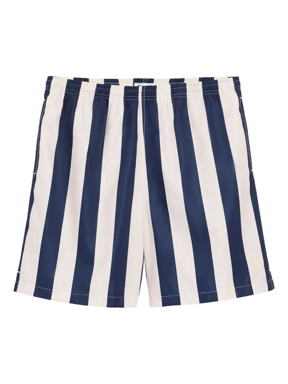 Striped Patch Swim Shorts