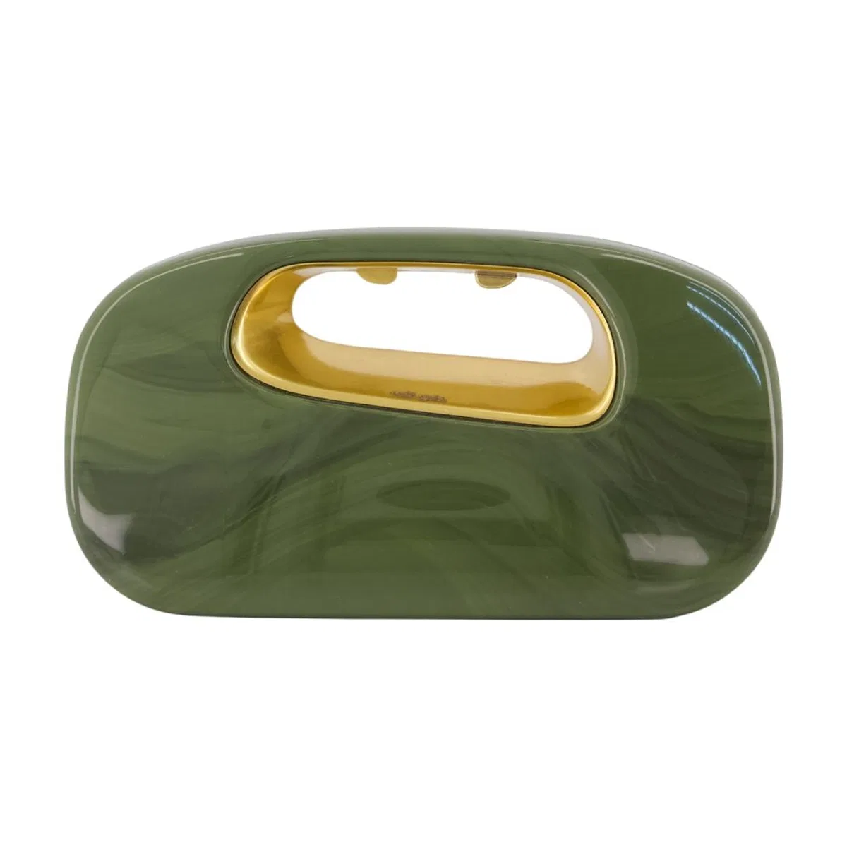 Amara Clutch -  - Acrylic - Green