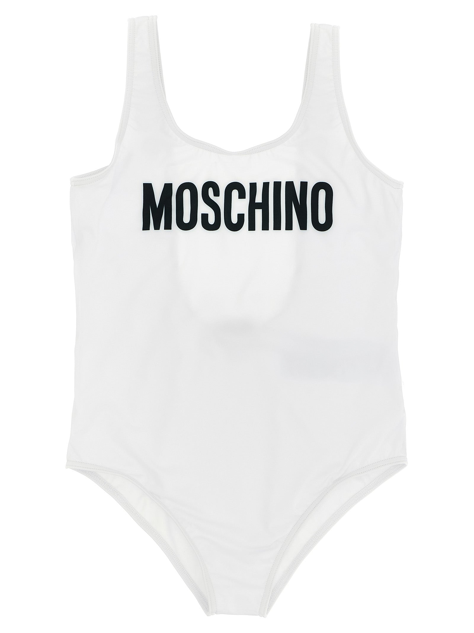 Logo Lettering One-Piece Swimsuit