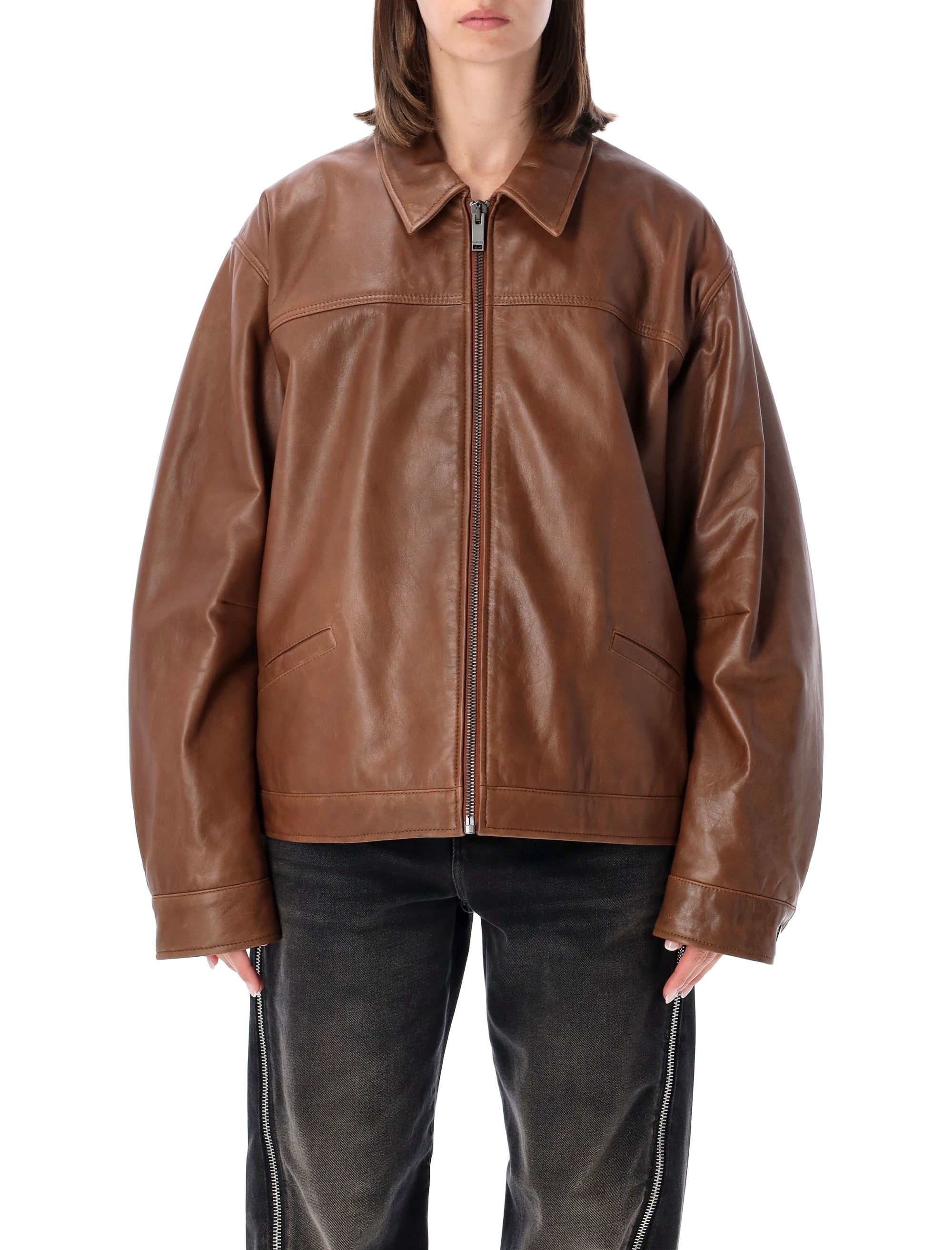 Silky Leather Jacket