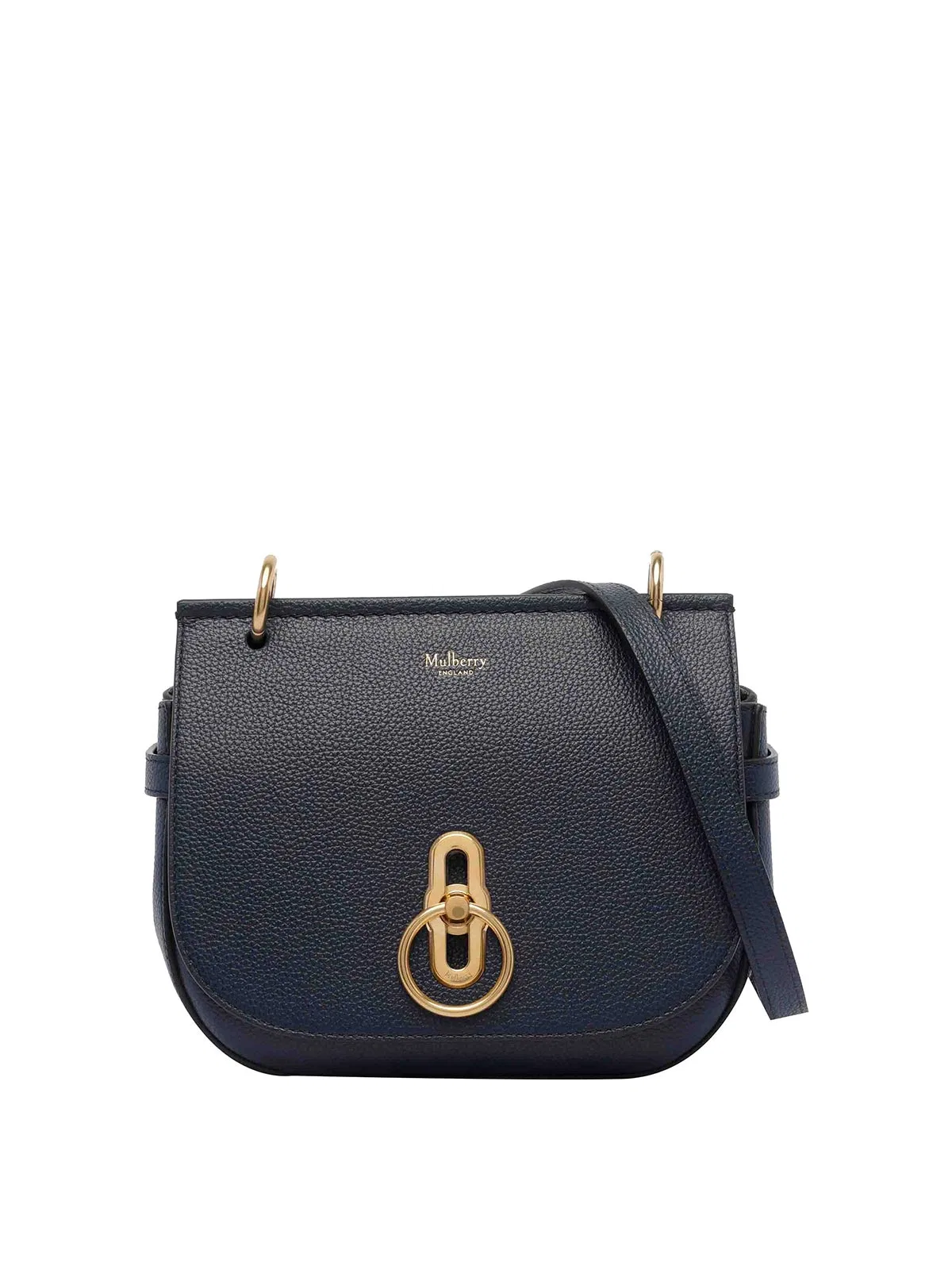 Mulberry Small Amberley Satchel Bag In Blue