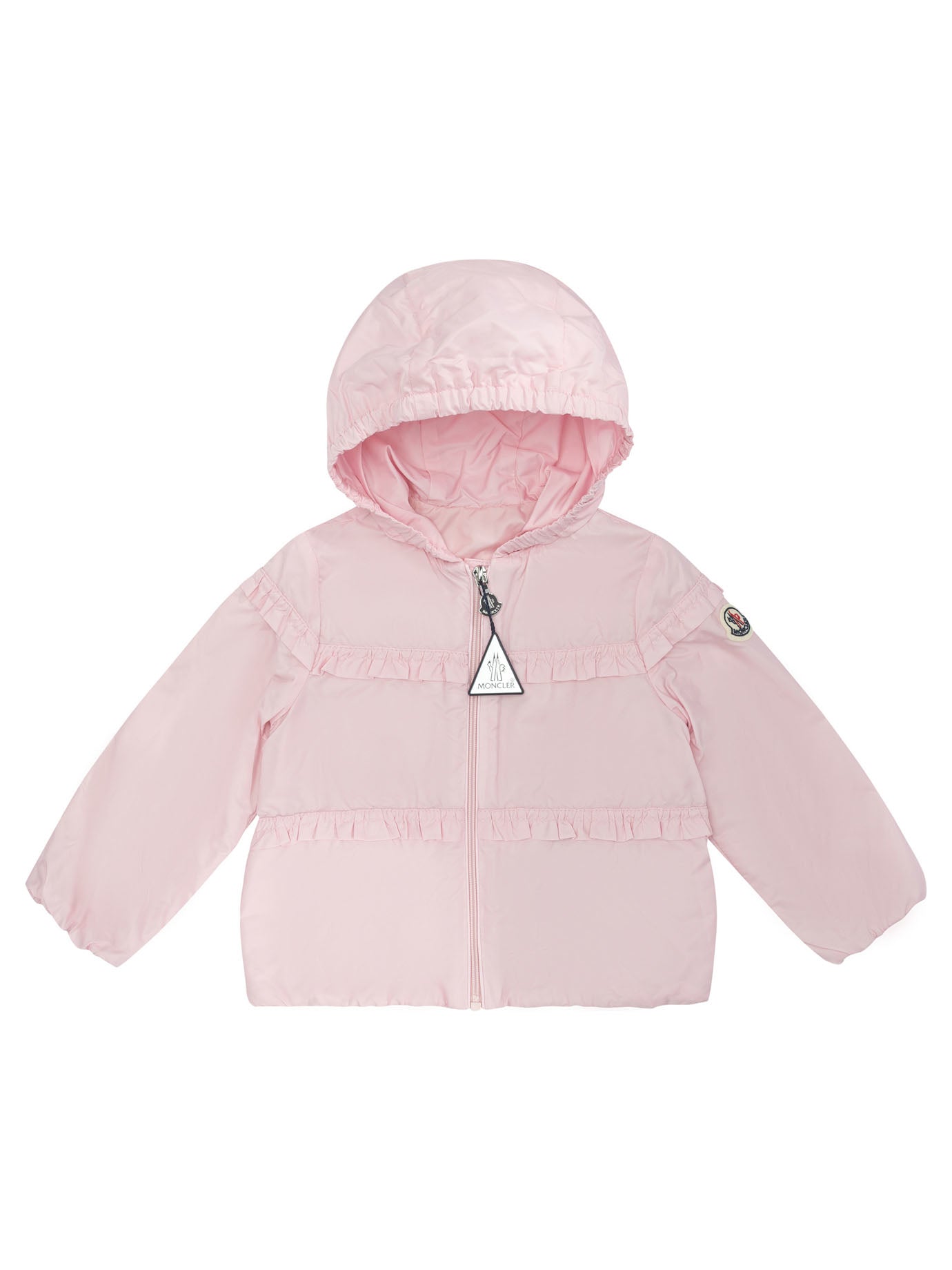 Kids Hiti Pink Polyamide Jacket