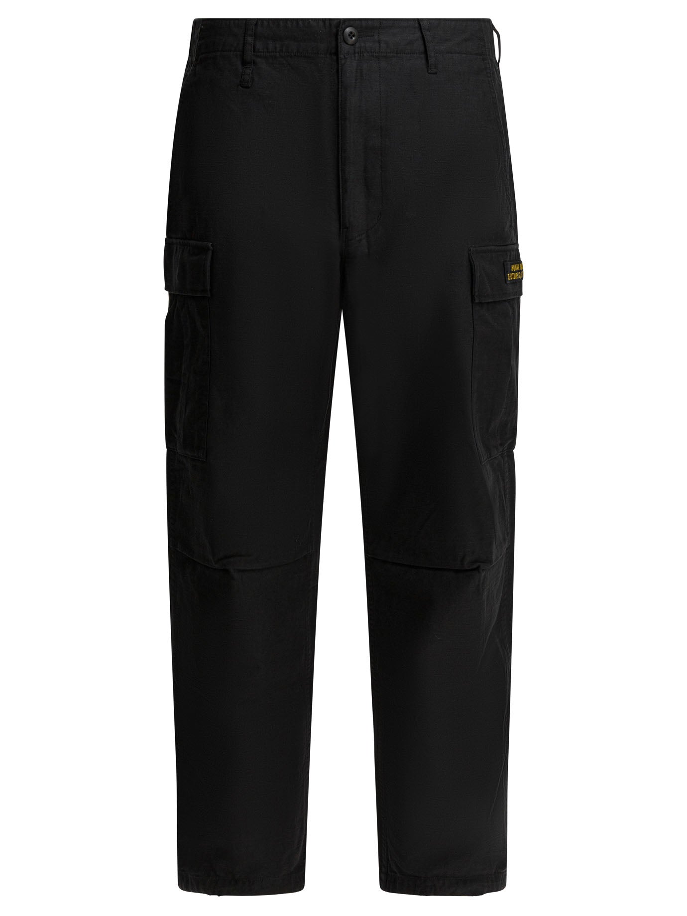 Black Cotton Trousers