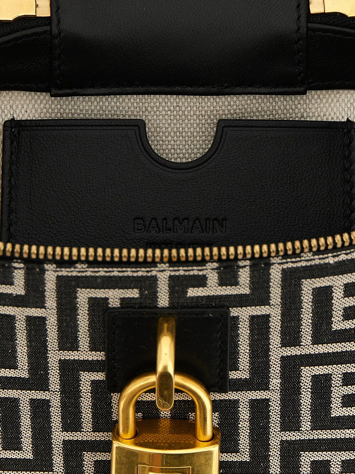 Balmain 'pulse Vanity' Handbag In Black