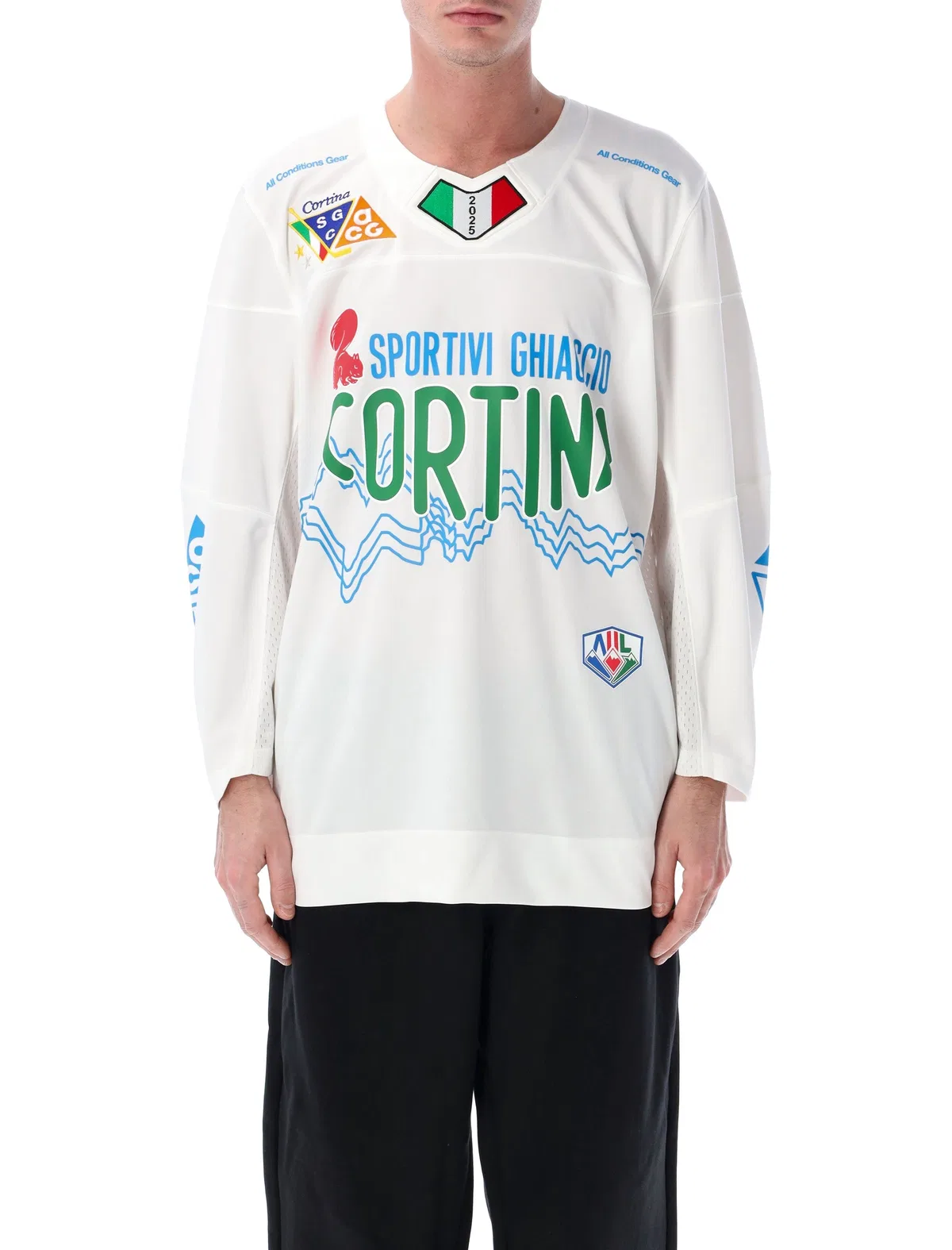 Acg Cortina Hockey White Jersey Tee
