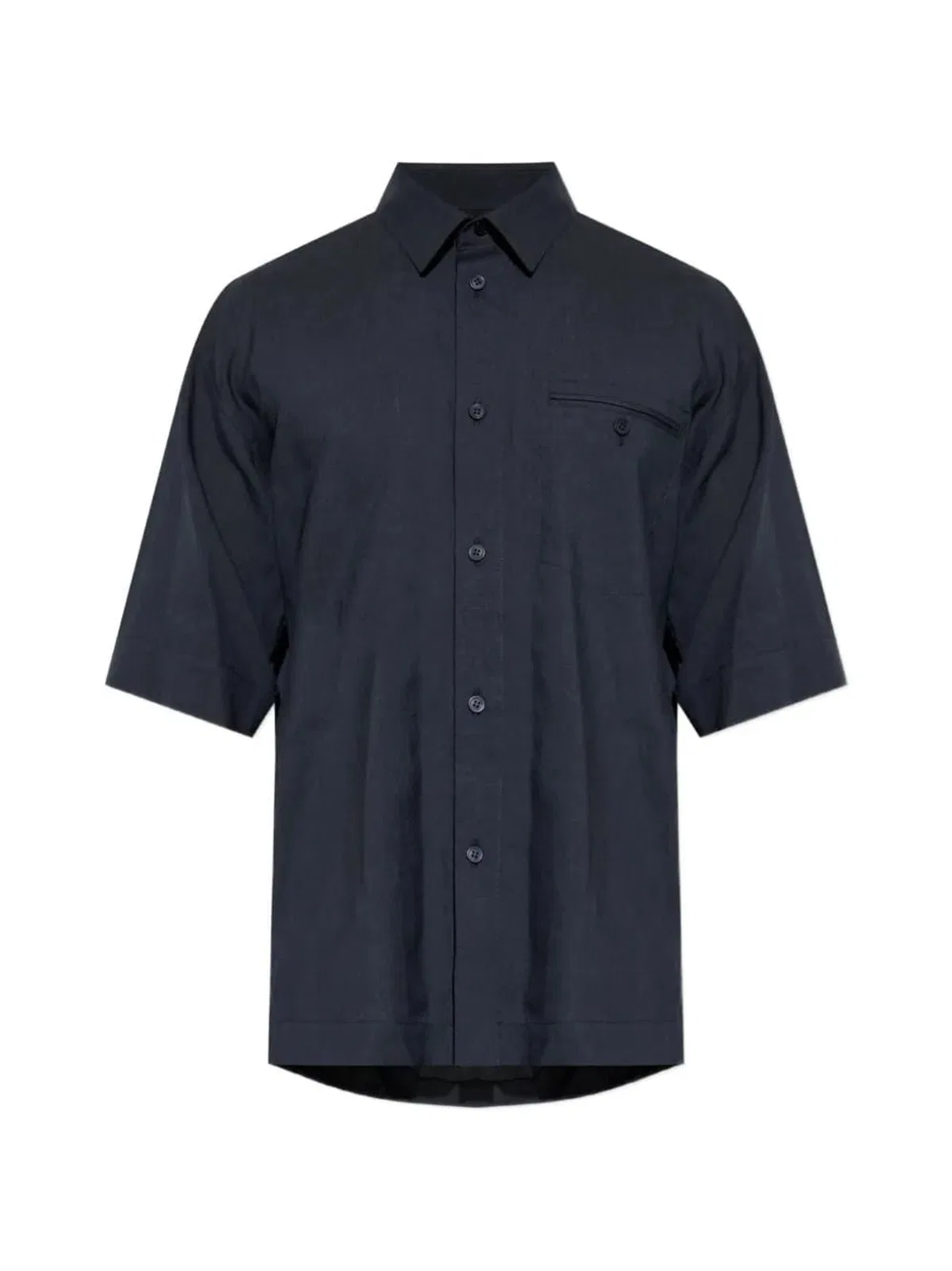 Homme Plisse Homme Plisse Issey Miyake Chest-Pocket Short-Sleeve Shirt