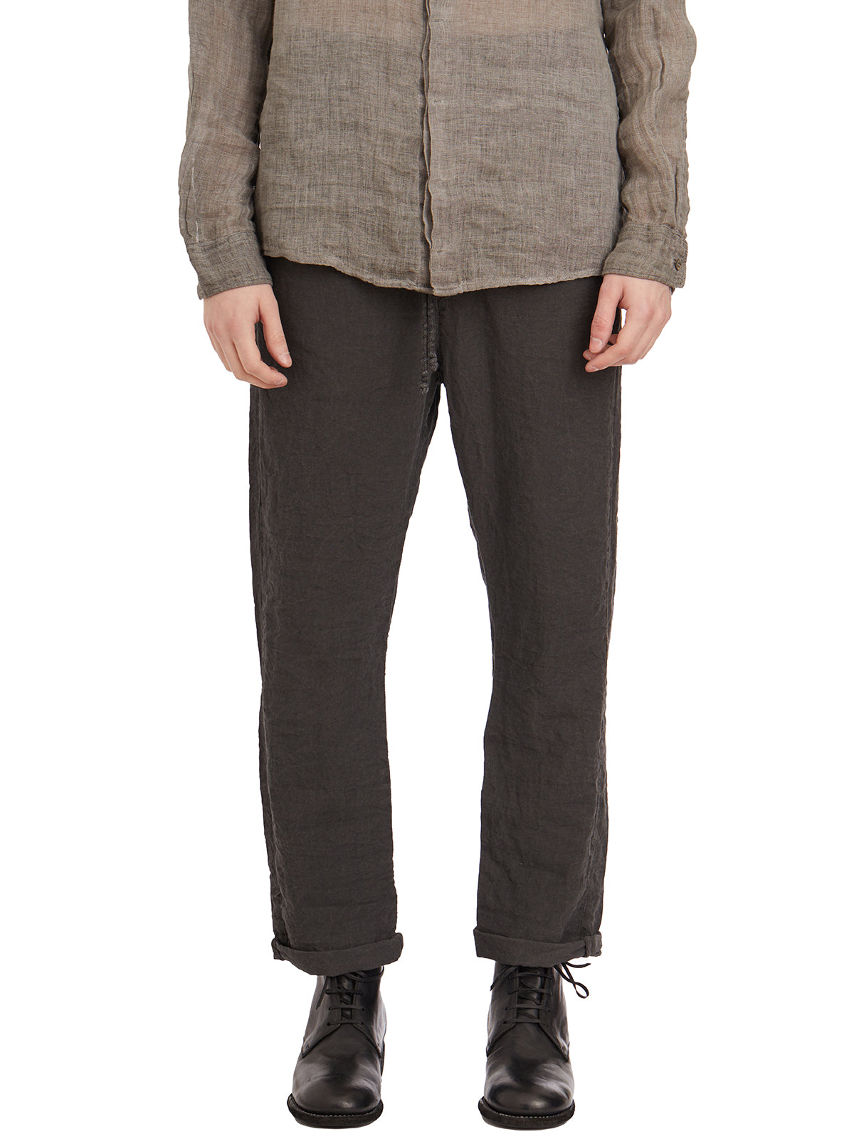 Linen Wide Trousers