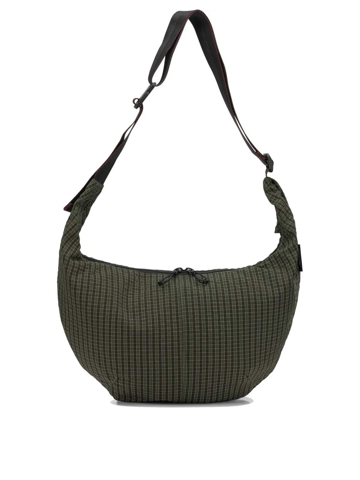 Comme Des Garçons Homme Plus "Grid Check" Large Shoulder Bag