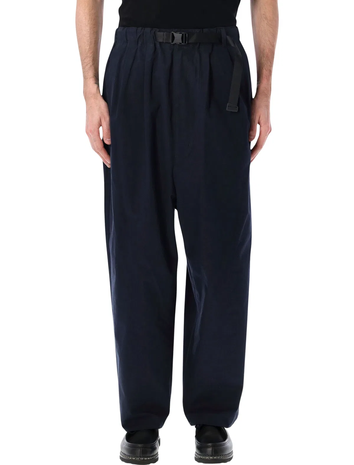 Comme Des Garçons Homme Plus Comme Des Garçons Homme Cotton Belted Trousers