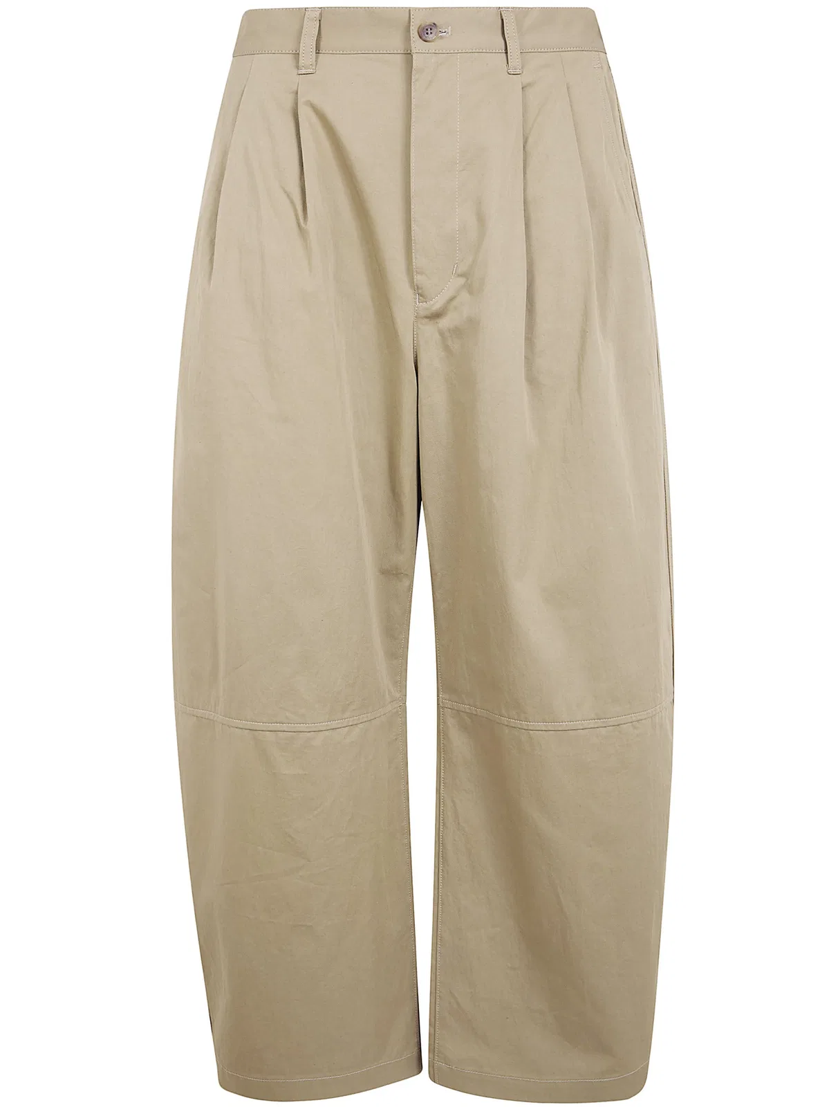 Comme Des Garçons Homme Plus Light Cotton Double Pinces Trousers
