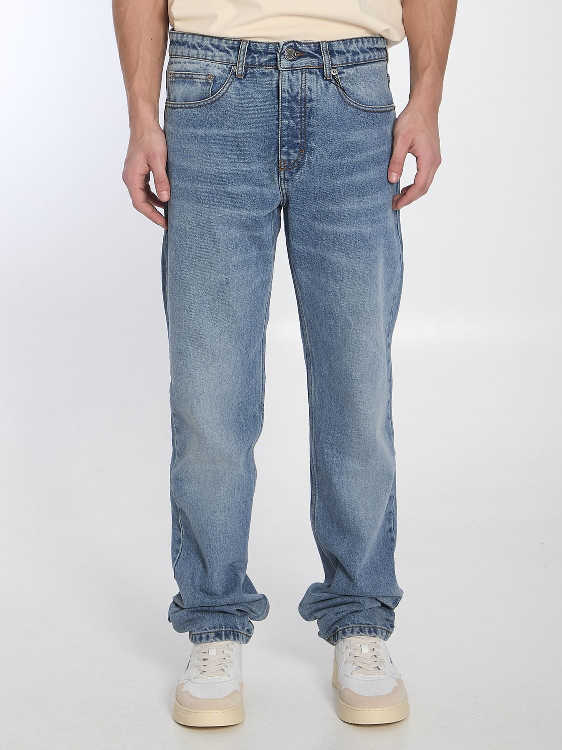 Used Blue Denim Jeans