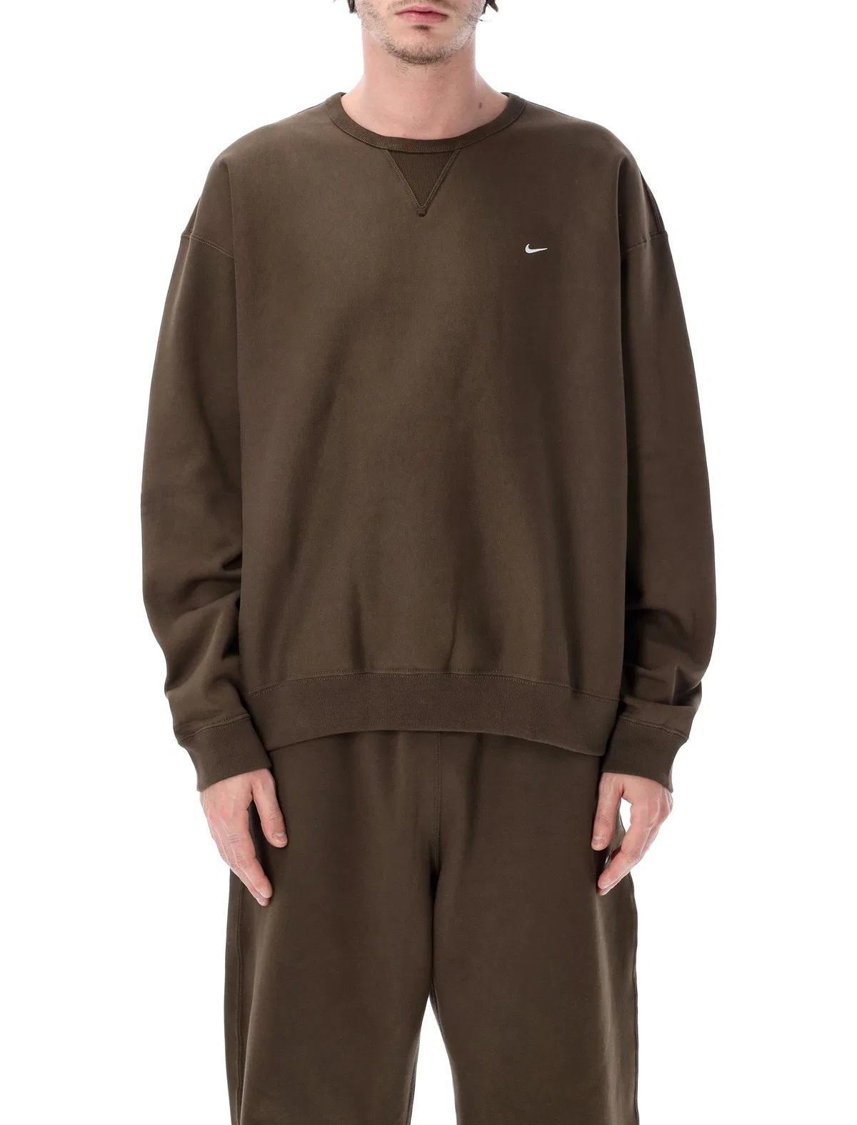 Solo Swoosh Heavyweight Crewneck