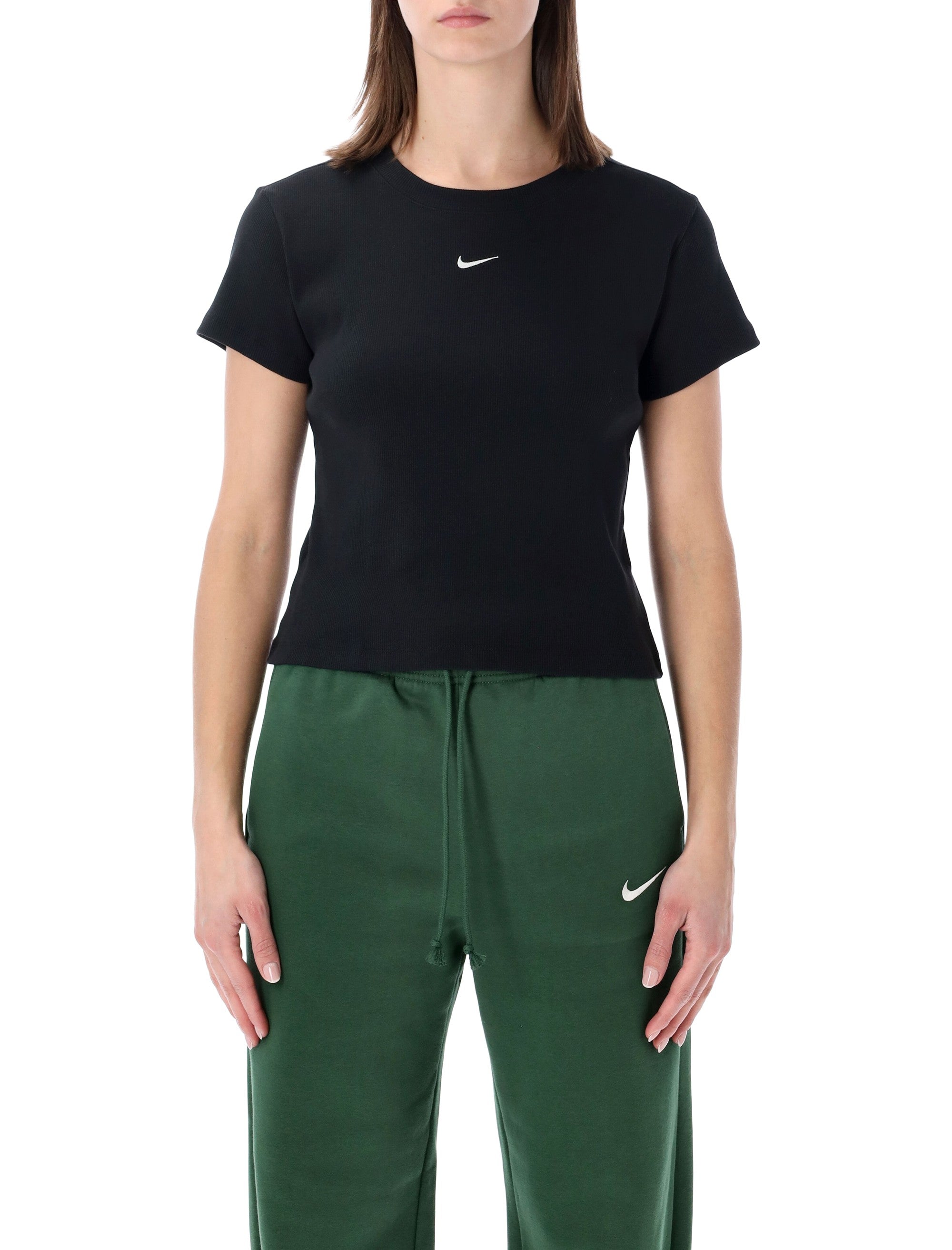 Ribbed Short Sleeve T-Shirt