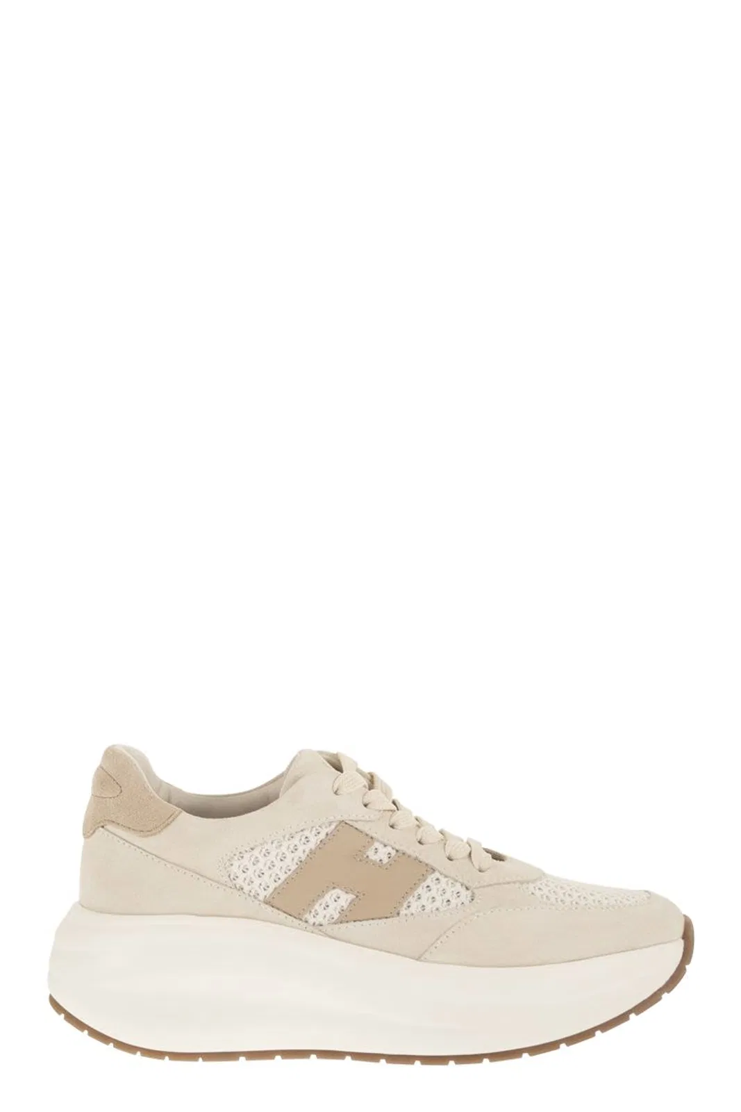 Hogan Multicolour Calfskin Cotton Sneakers