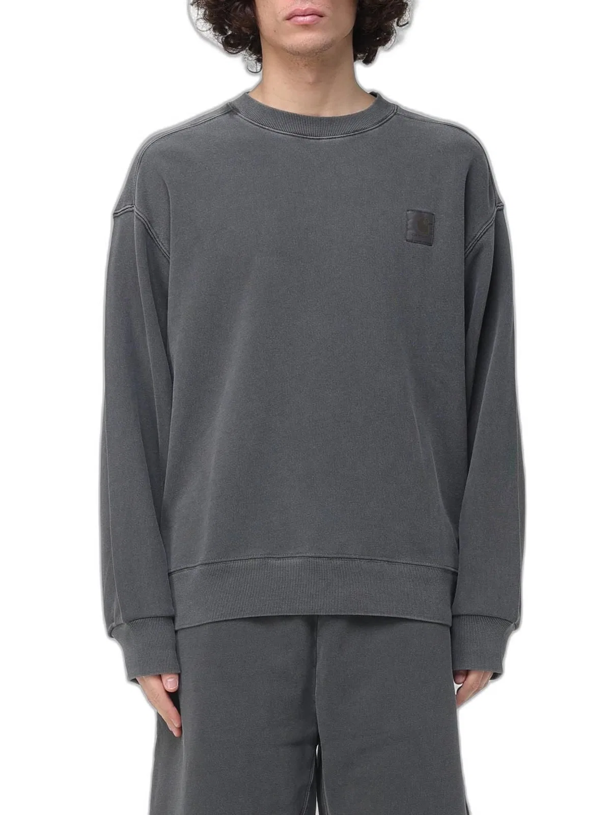 Carhartt Wip Nelson - Crew Neck Sweatshirt In Grey