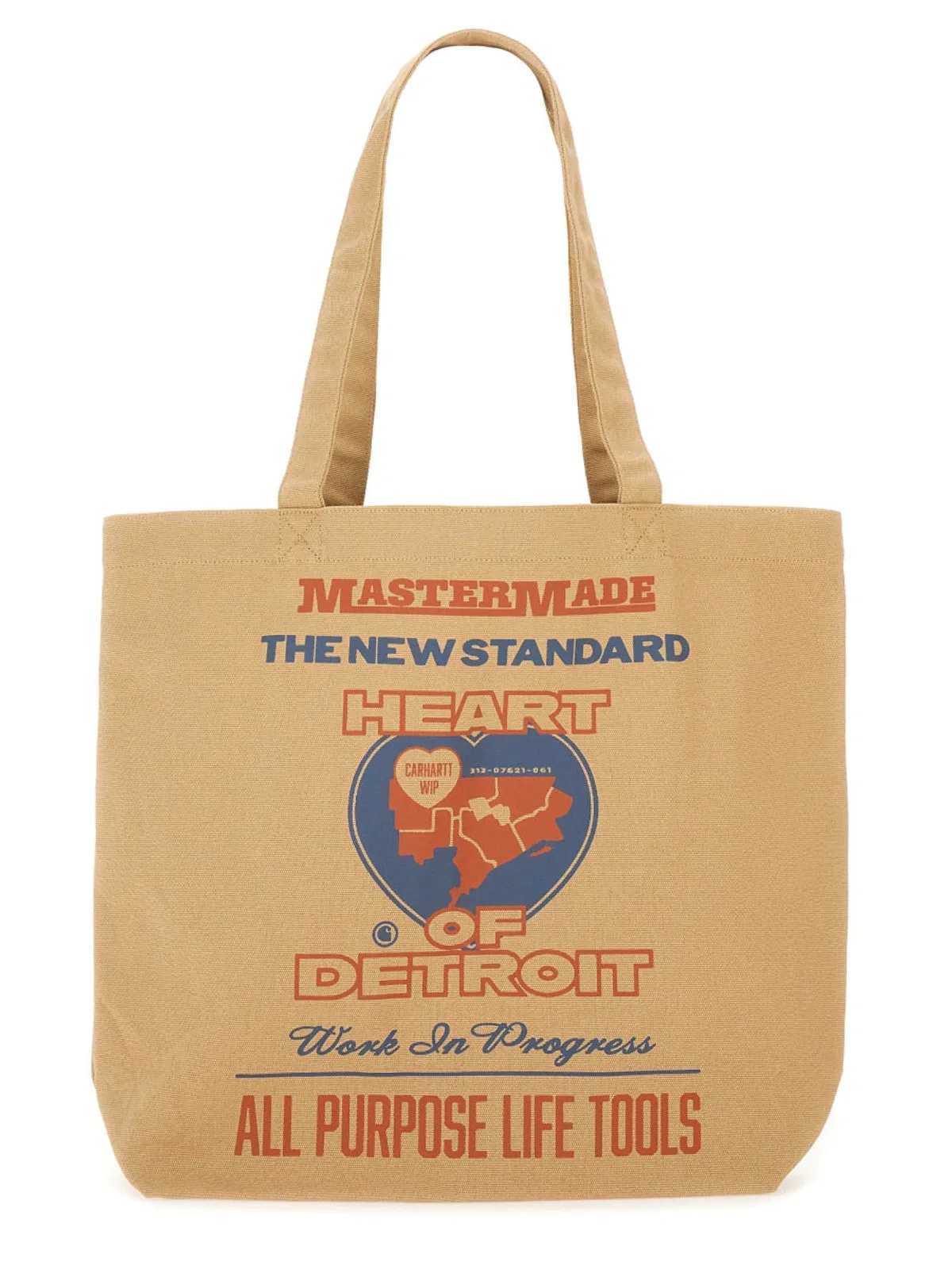 Graphic Canvas Tote Bag