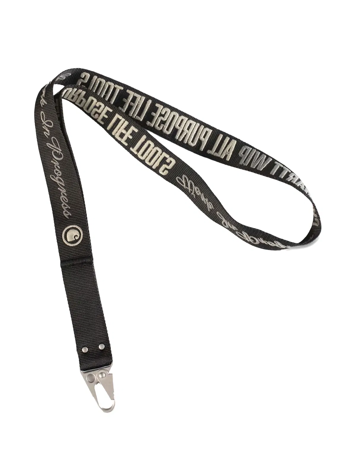 Embroidered-Logo Keychain