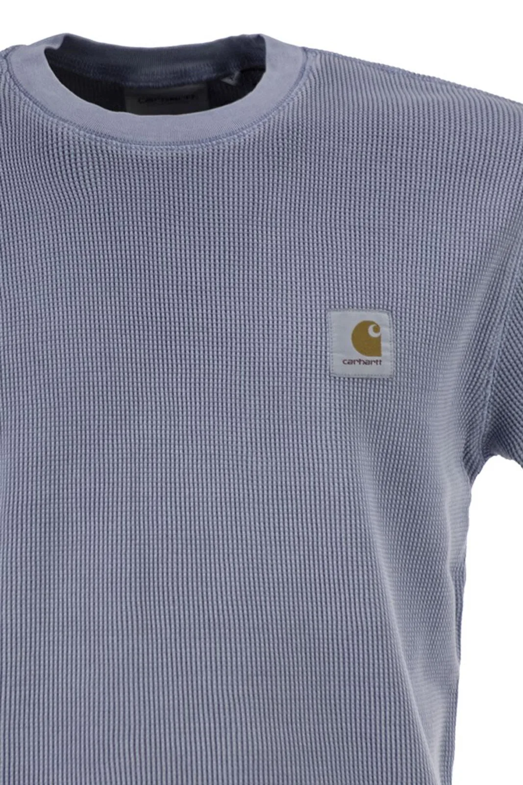 Carhartt T-shirt With Square Label In Gray
