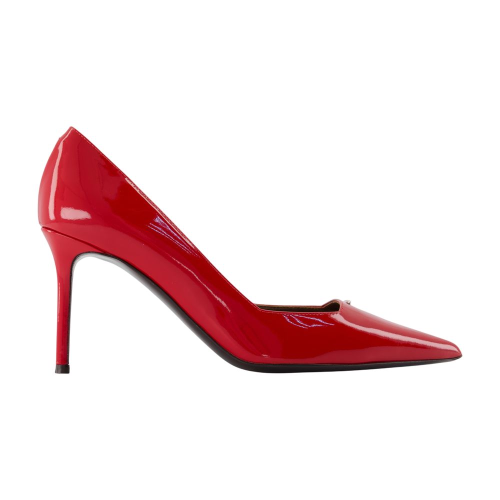 Vernice Vague Pumps - - Leather - Red