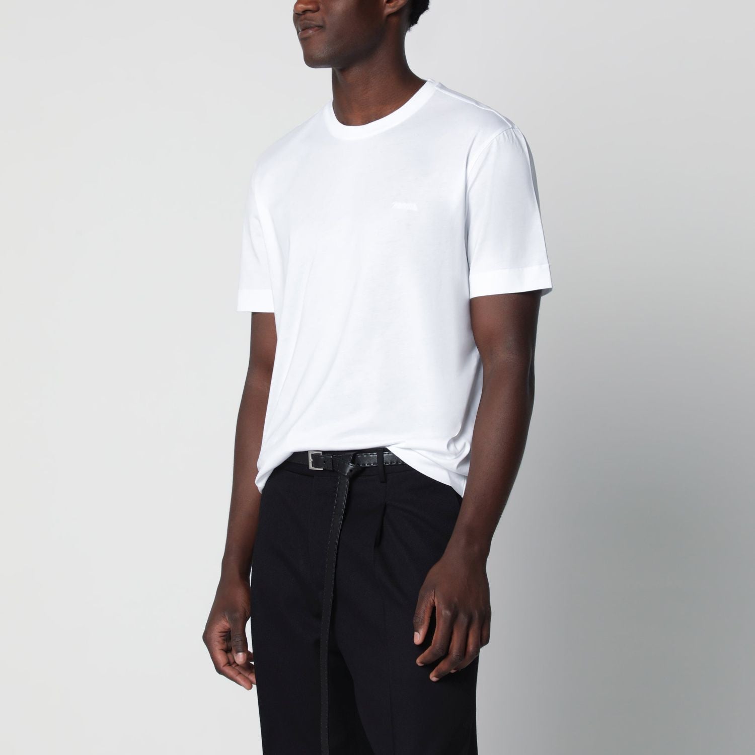 White Cotton Tshirt