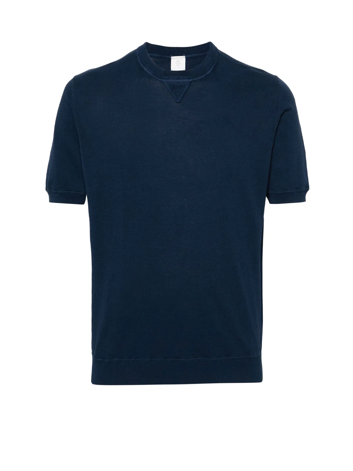 Blue Crew-Neck T-Shirt