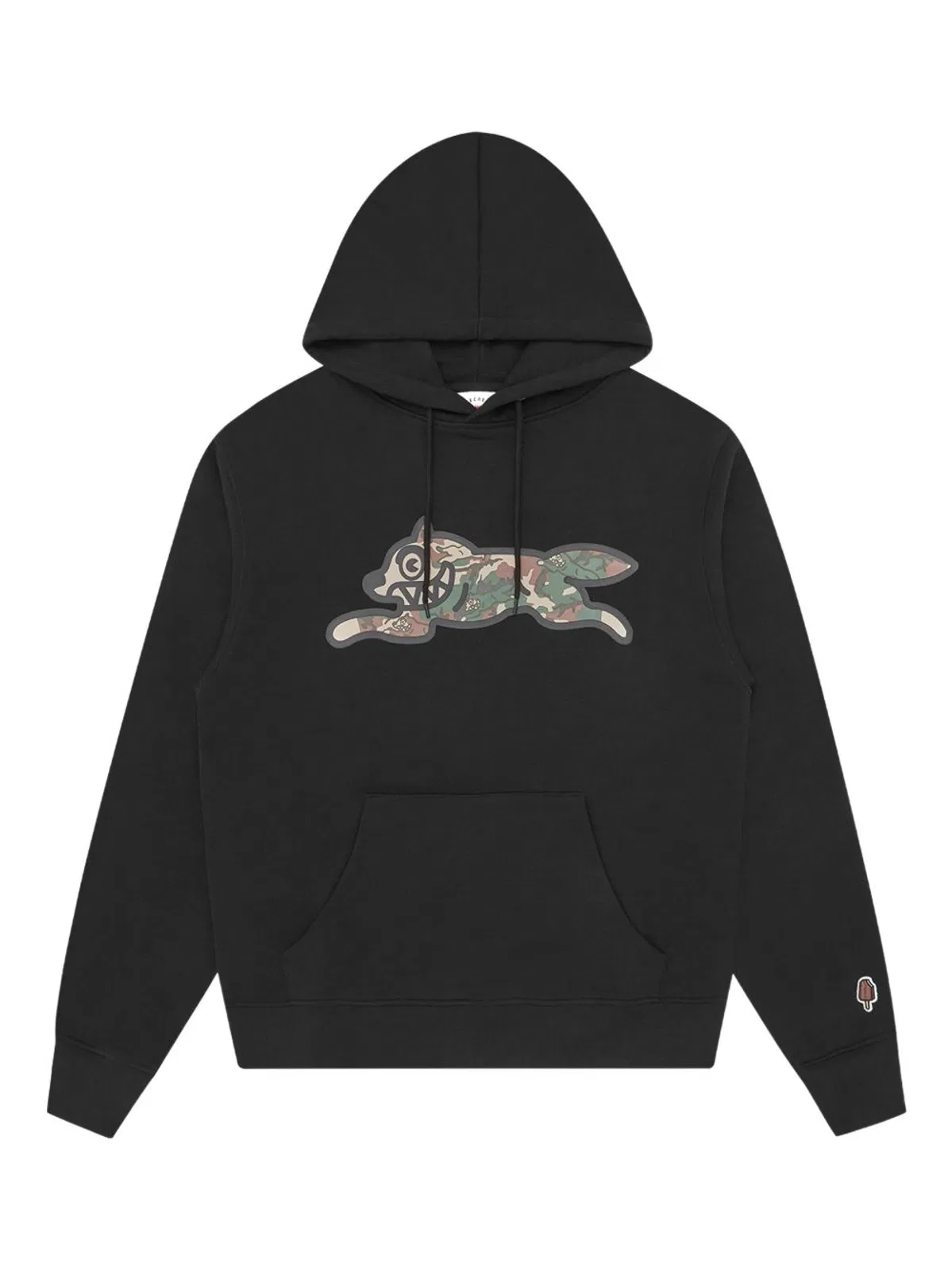 Running Dog Popover Cotton Hoodie