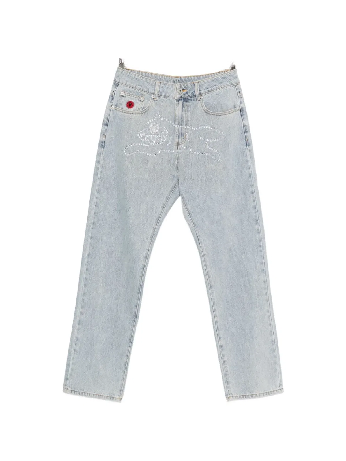 Crystal Running Dog Denim Jeans
