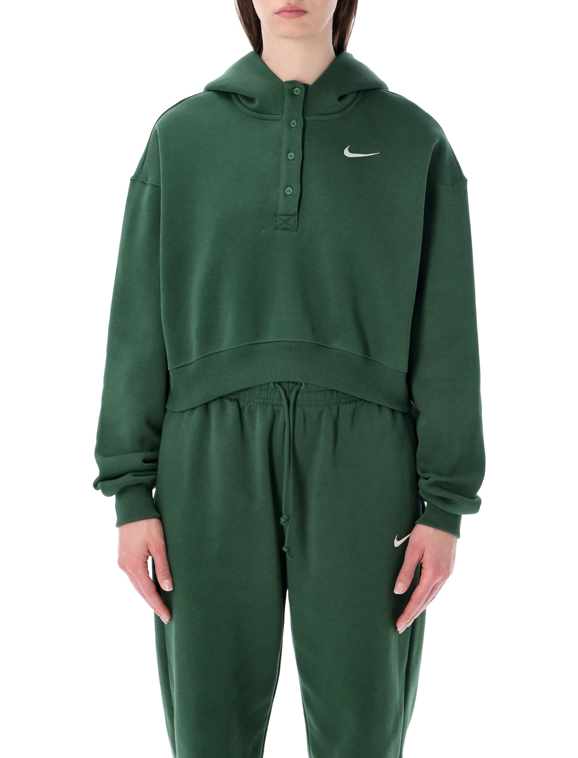 Oversized Cropped Hoodie