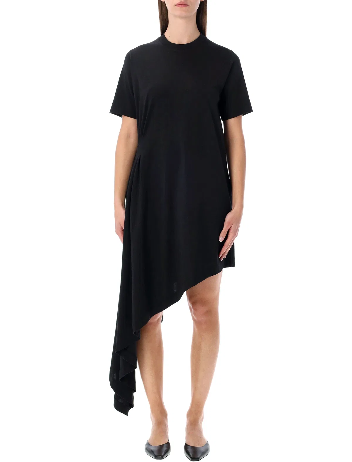 Lou Lou Igari Asymmetric T-Shirt Dress