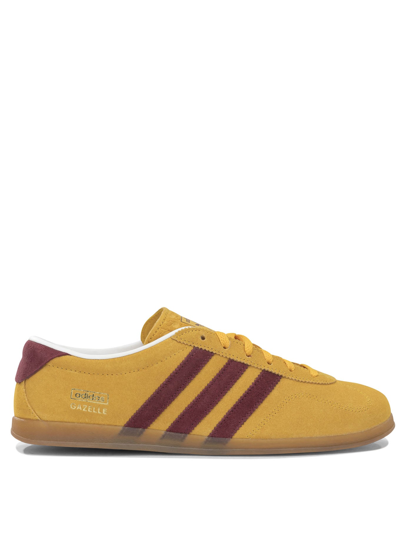 Gazelle Lo Pro Yellow Leather Rubber Sneakers