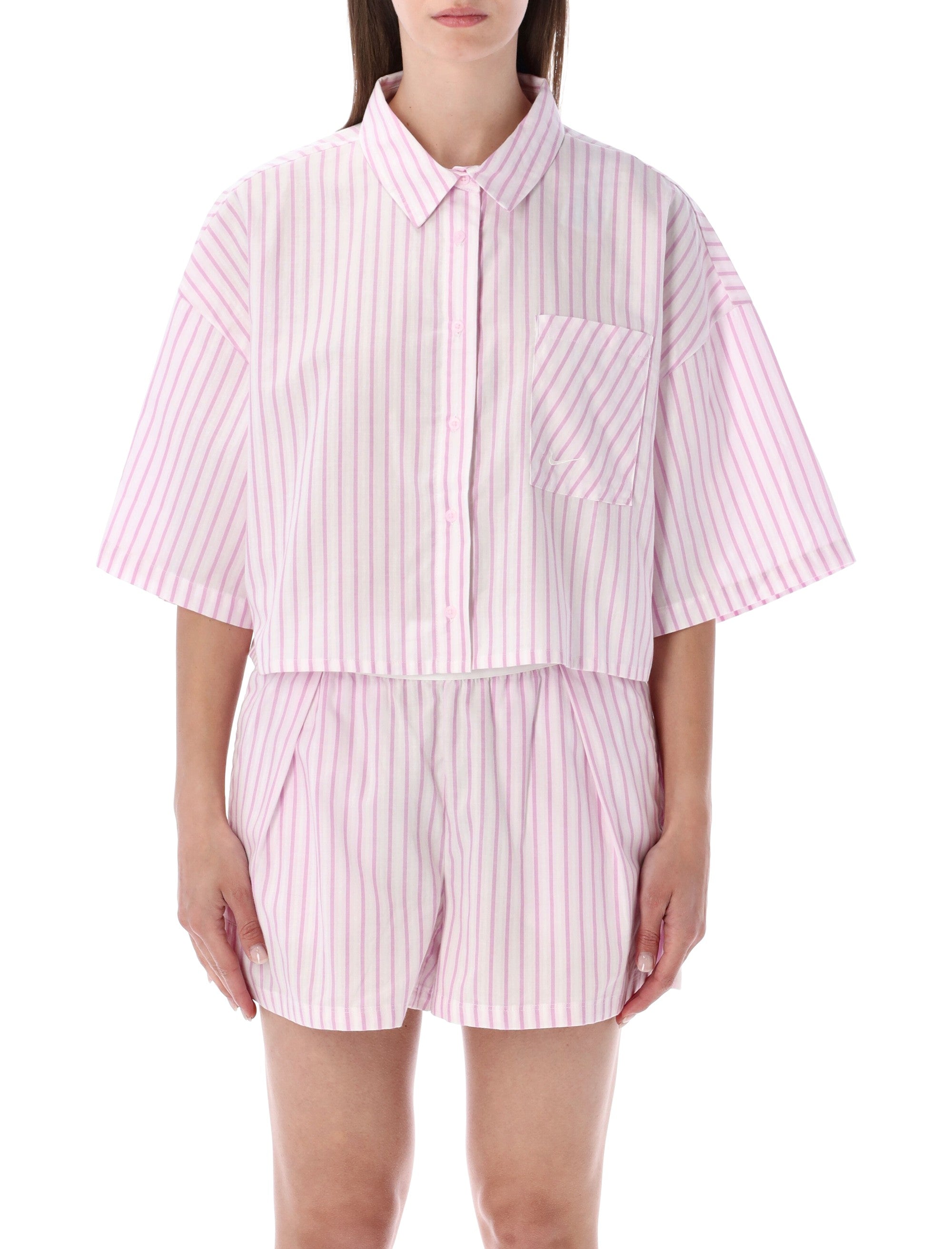 Chill Poplin Striped Shirt
