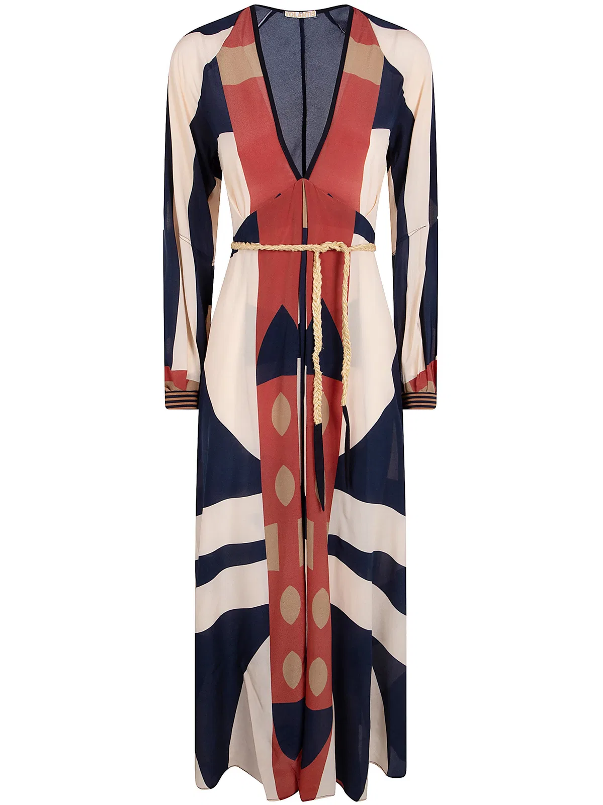 "Illumination" Silk Evening Dress