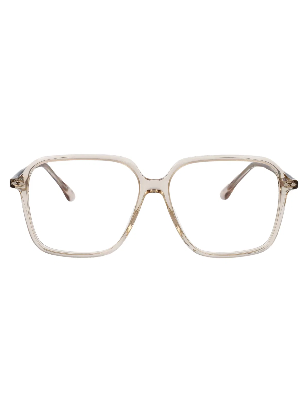 Isabel Marant Nude Acetate Glasses In Beige