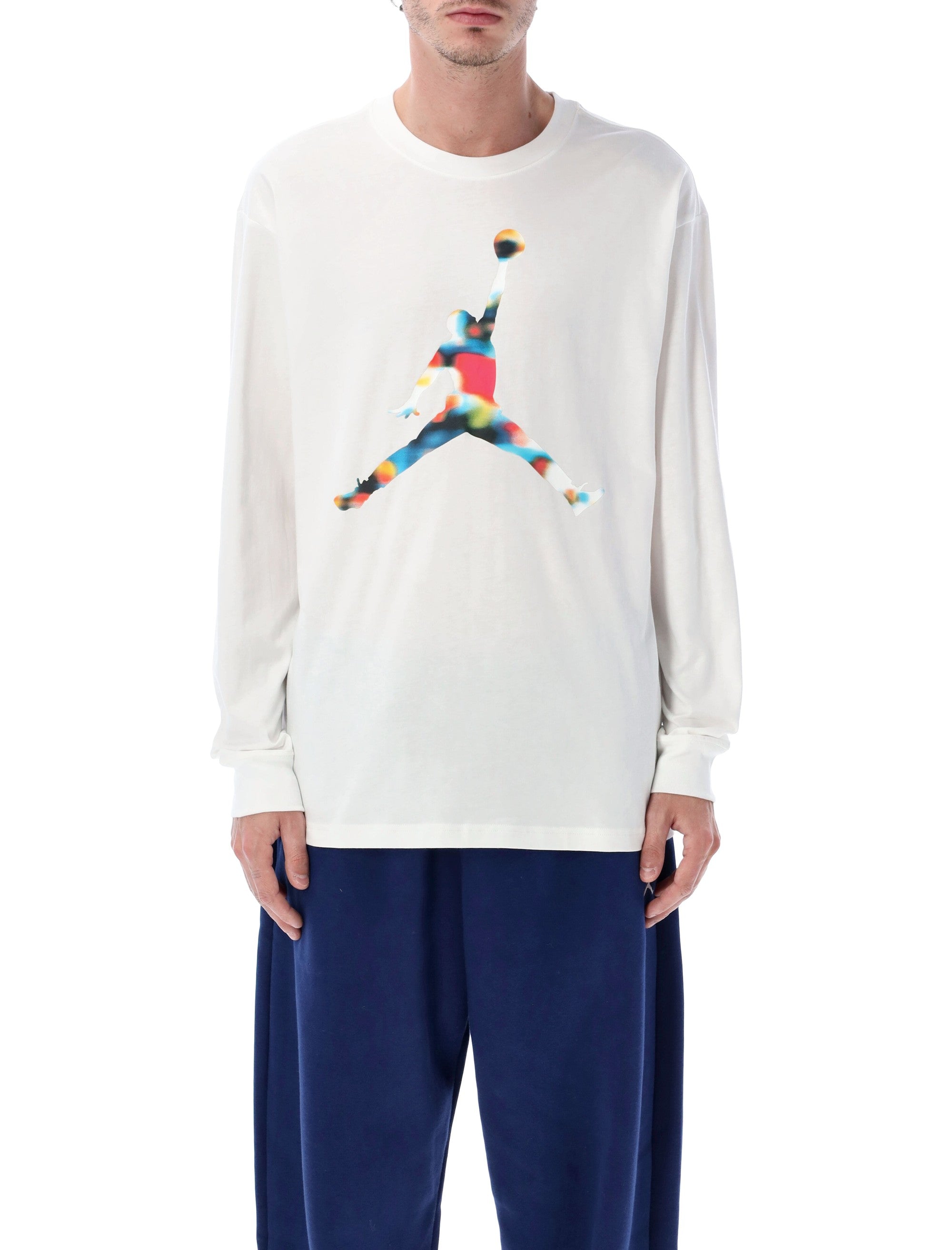 Nike Jordan Flight Long-Sleeve T-Shirt With Jumpman Logo