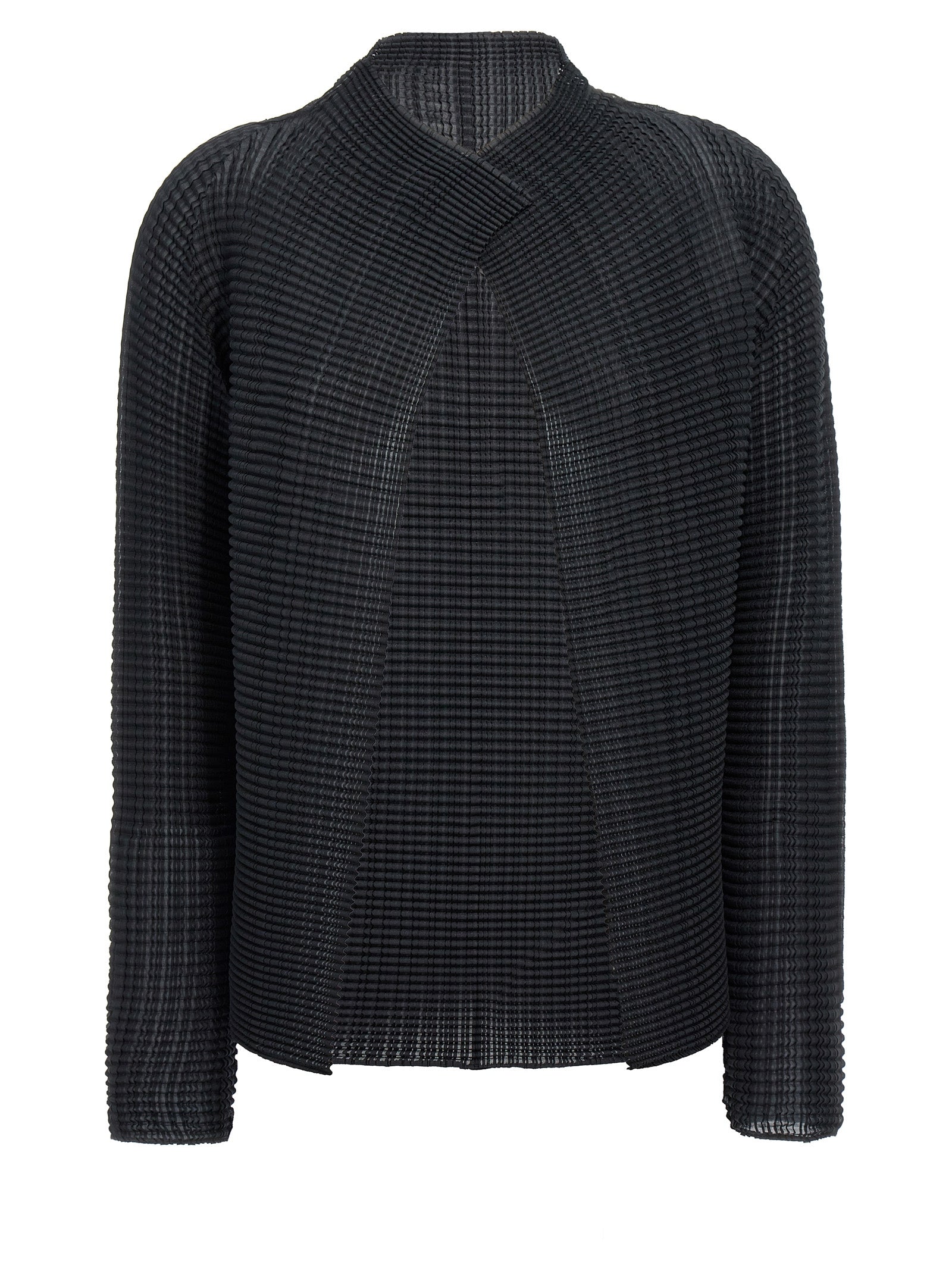 'Wooly Pleats' Cardigan