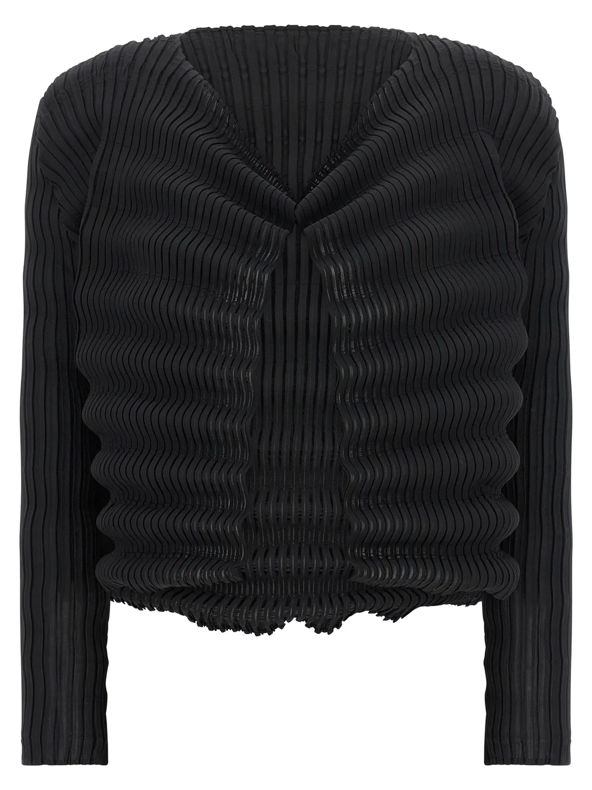 'Spring Pleats' Cardigan