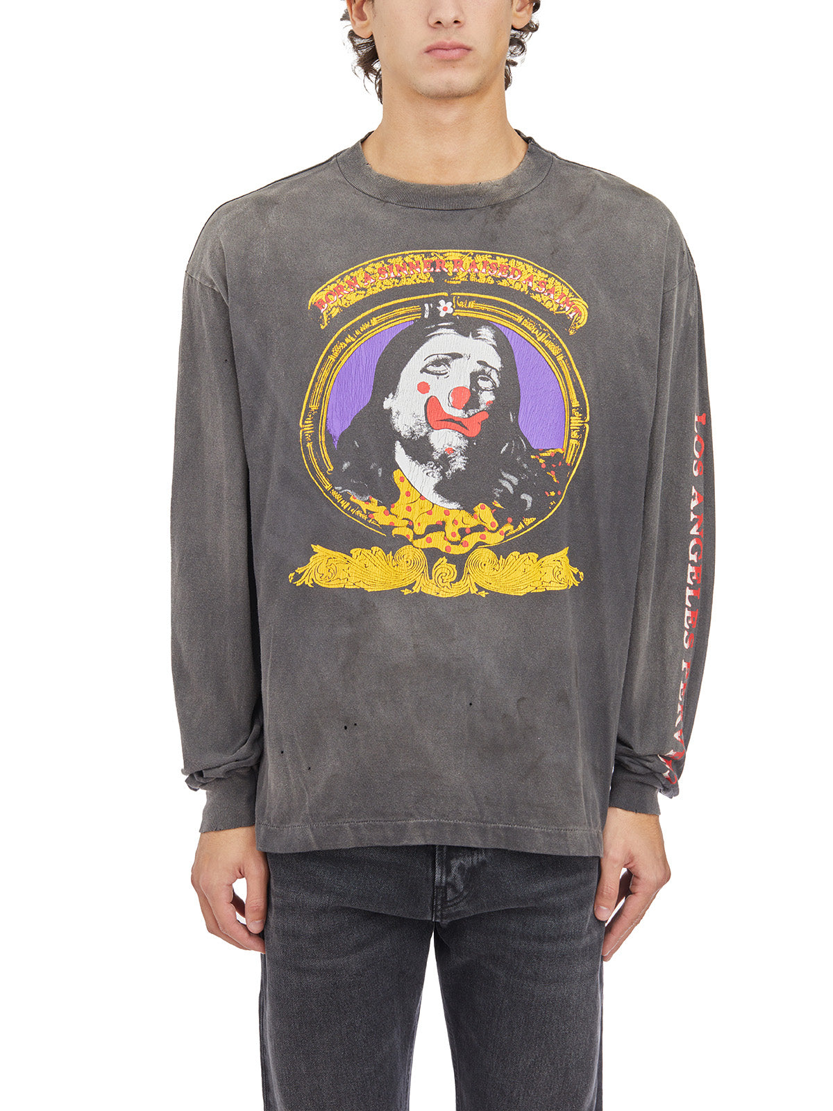 L/S T-Shirt In Born Saint Cotton