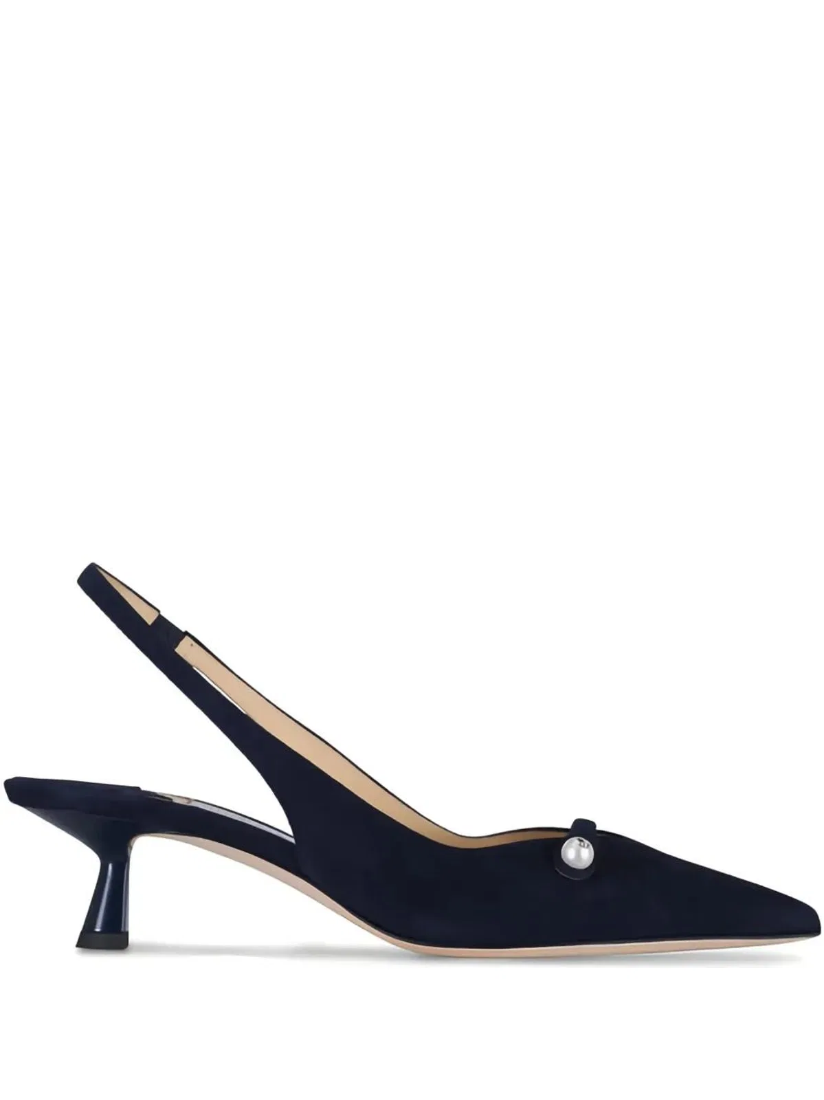 Jimmy Choo Amita Pearl Suede Pumps