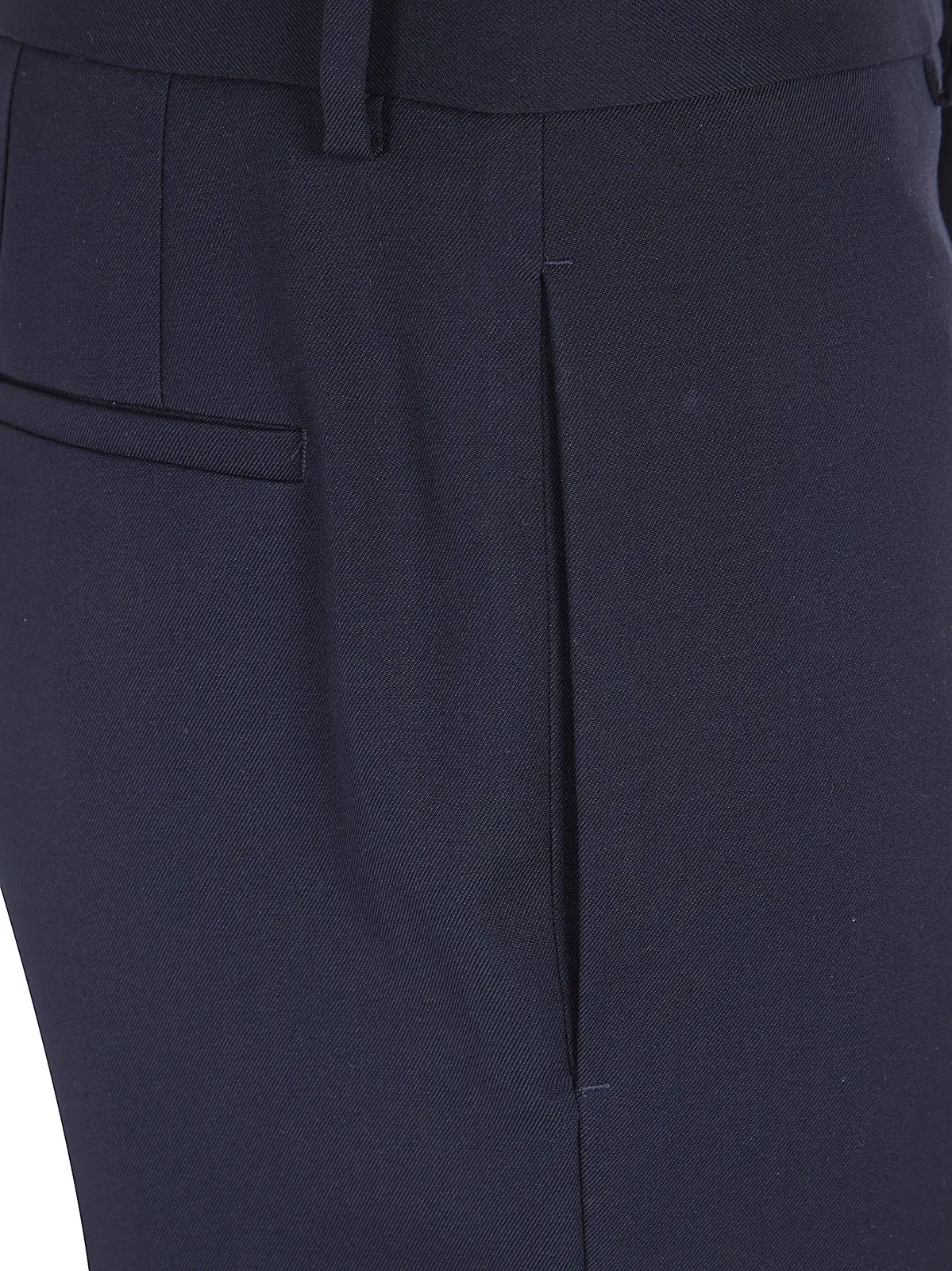Jil Sander Classic Trouser In Blue