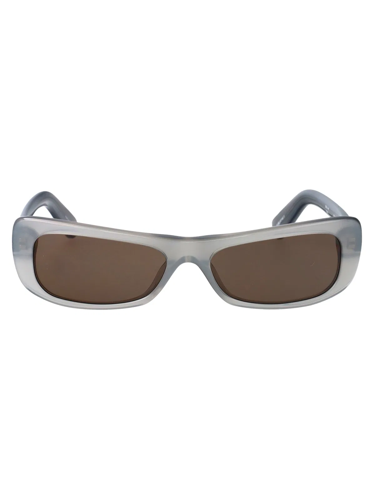 Metallic Grey/ Matt Black/ Grey Acetate Sunglasses